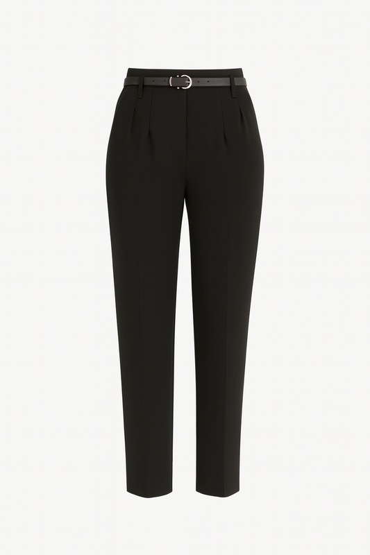 Aya Tailored Work Pants – Black
